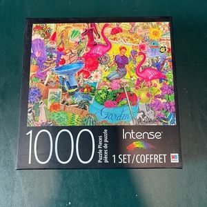 1000 piece garden jigsaw puzzle. By MB Puzzle.
